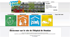 Desktop Screenshot of hopitalhoudan.fr